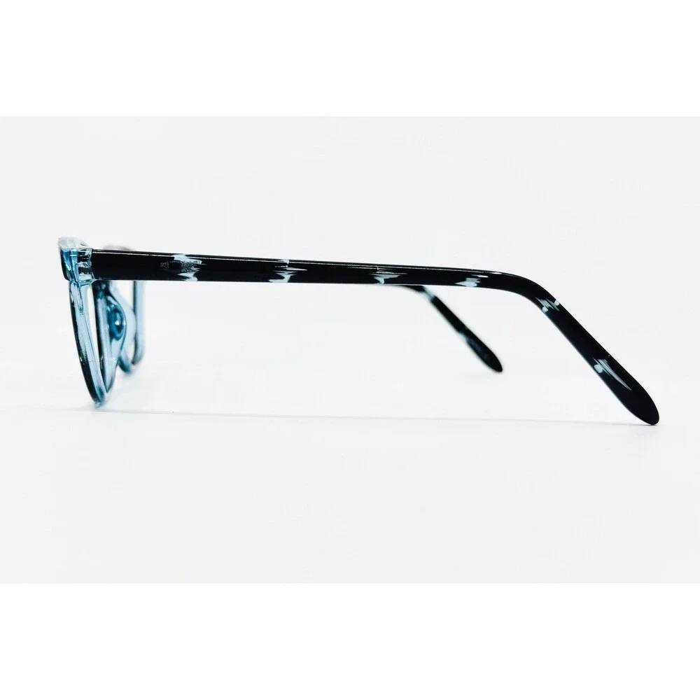 Focus 247 Eyeglasses Women Black Blue Cat Eye Frame 52-15-140